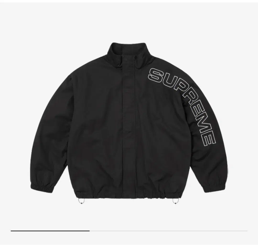 Supreme Reflective Arc Hooded Jacket 黒 L XL Supreme
